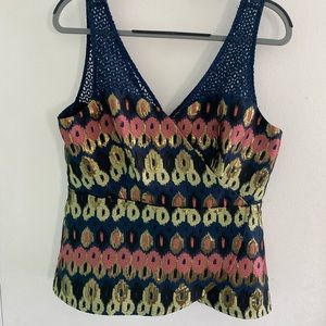 Anthropologie Peplum Top